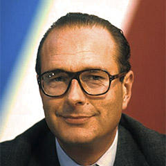 Collection de tee-shirts Jacques Chirac 