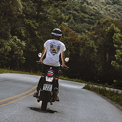 Collection de t-shirt moto