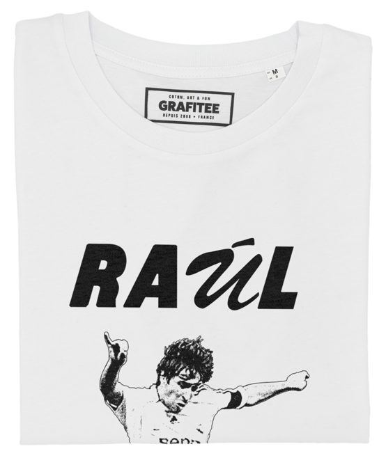 T-shirt Raúl González Blanco blanc plié