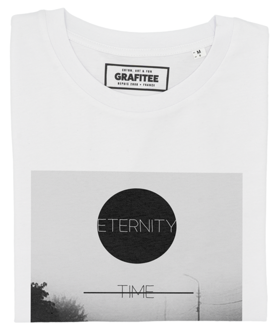 T-shirt Eternity blanc plié