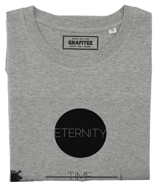 T-shirt Eternity gris chiné plié
