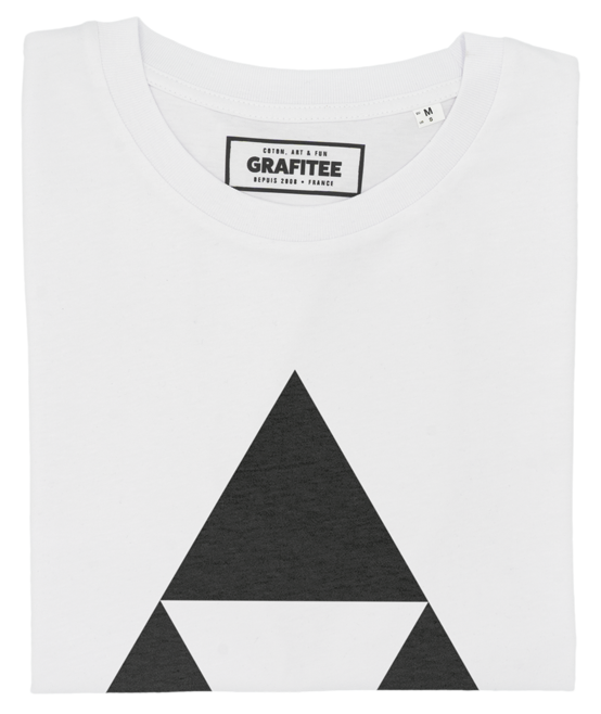 T-shirt Zelda blanc plié