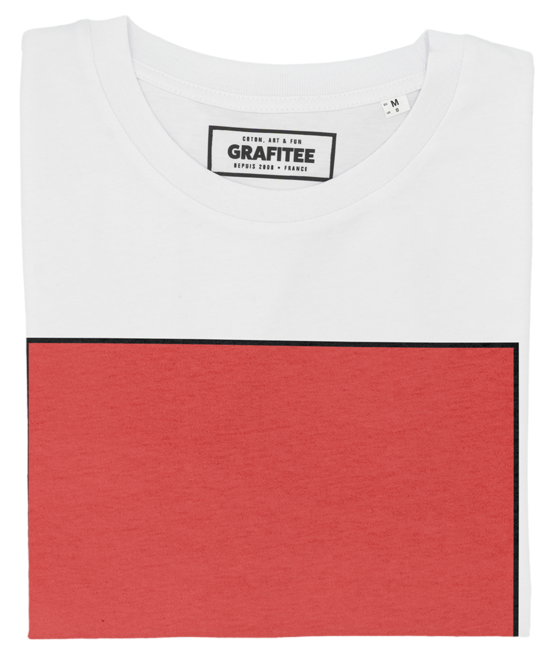 T-shirt Panama Red Kush blanc plié