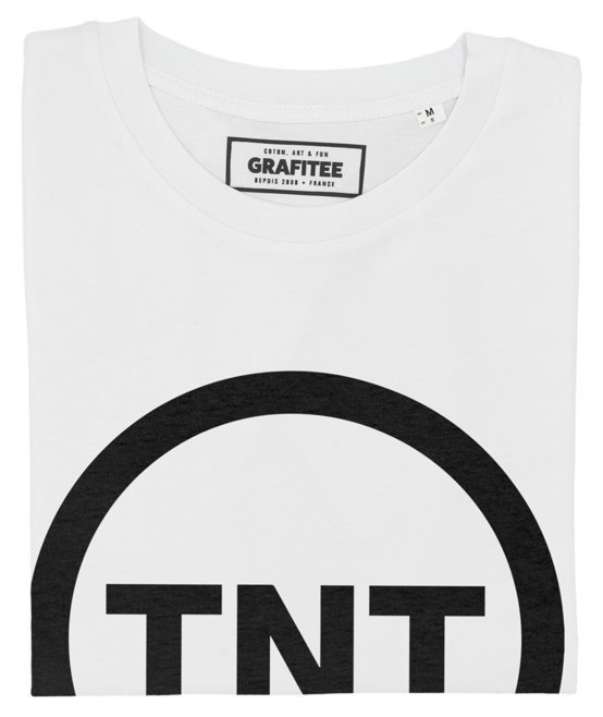 T-shirt TNT blanc plié