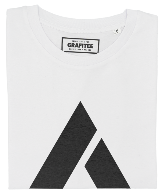 T-shirt Abstergo blanc plié