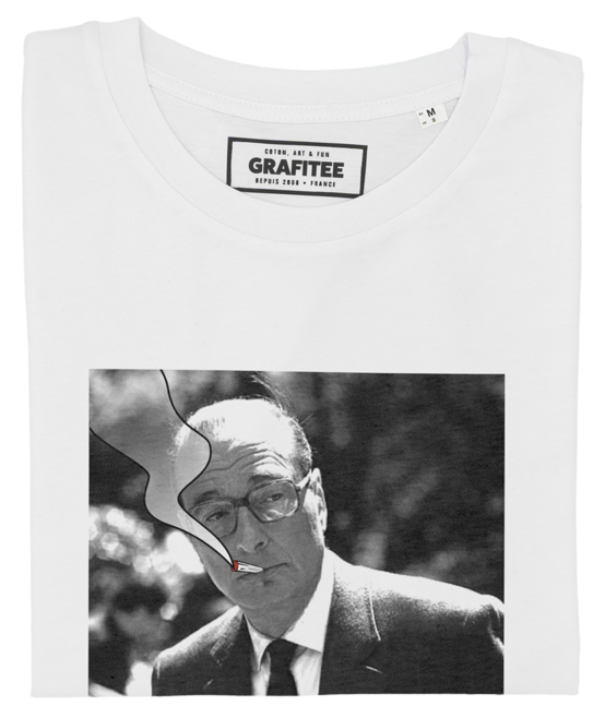 T-shirt Chirac Hype blanc plié
