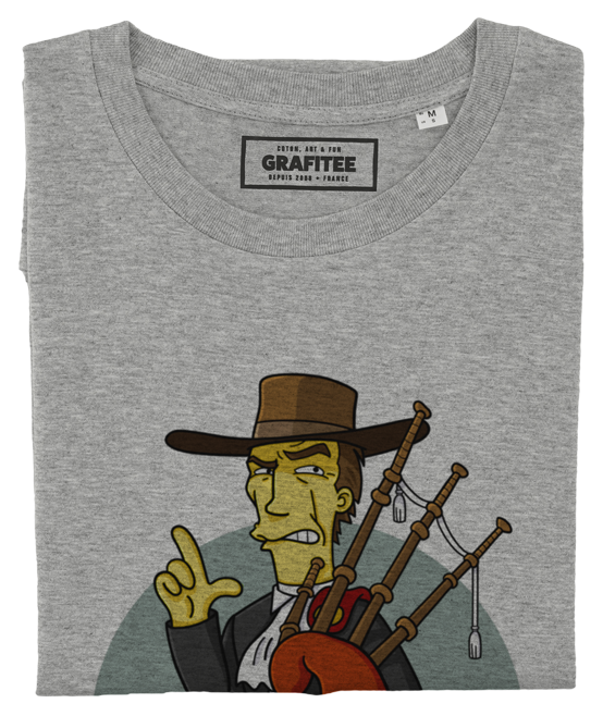 T-shirt Kilt Eastwood gris chiné plié