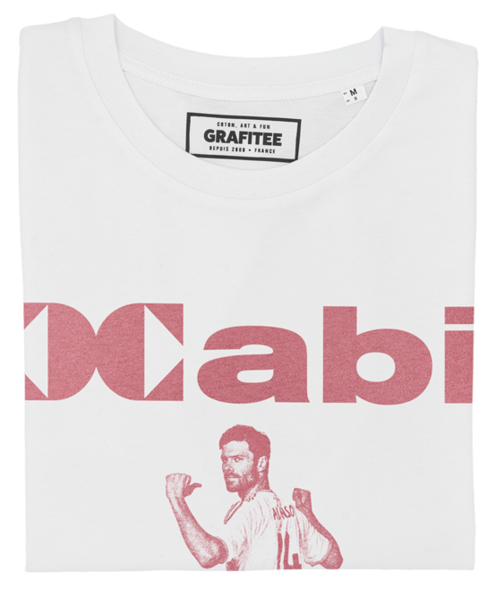 T-shirt Xabier Alonso Olano blanc plié