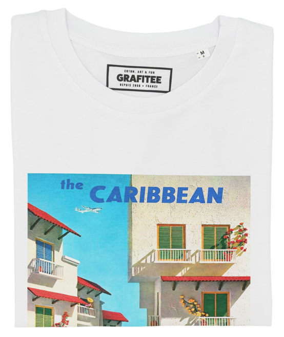 T-shirt The Carribean KLM blanc plié