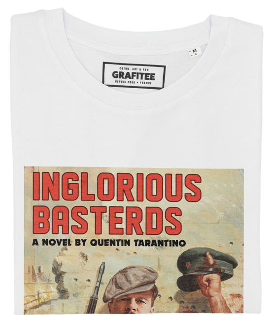 T-shirt Inglorious Basterds blanc plié