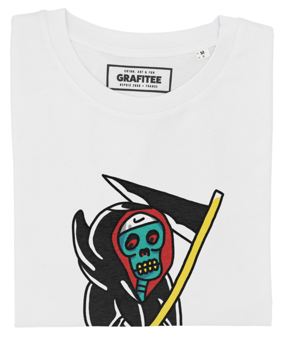 T-shirt Board Reaper blanc plié
