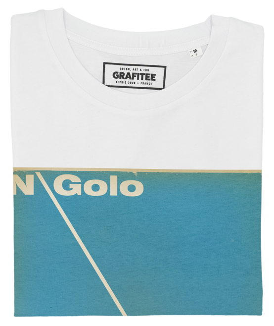 T-shirt N’Golo Kanté blanc plié