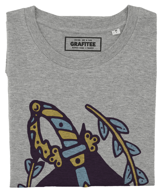 T-shirt Ace Of Spades gris chiné plié