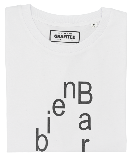 T-shirt Barthez Urine blanc plié