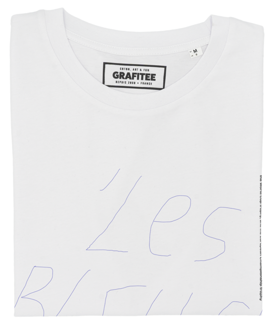 T-shirt Didier Deschamps blanc plié