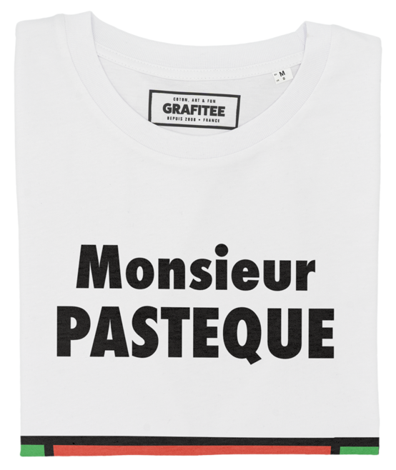 T-shirt Monsieur Pastèque blanc plié