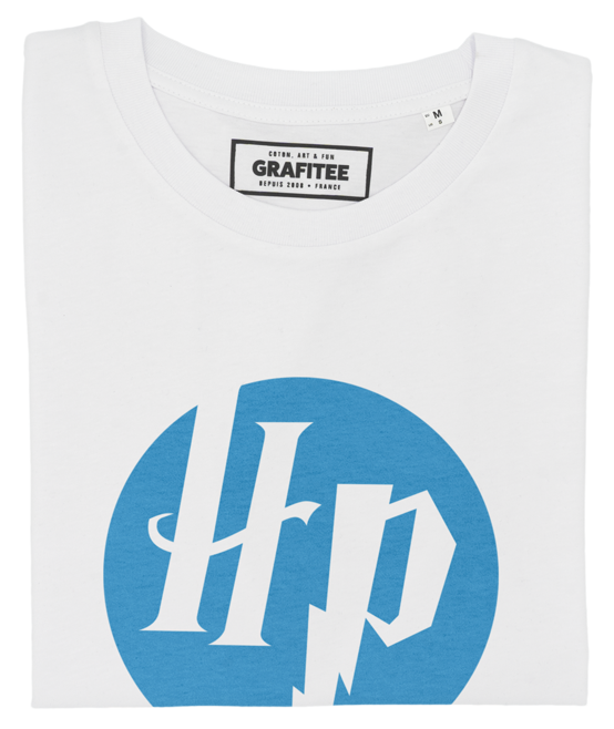 T-shirt Hewlett-Potter blanc plié