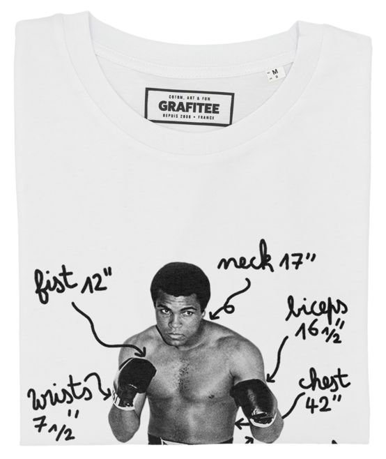 T-shirt Ali Weight In blanc plié