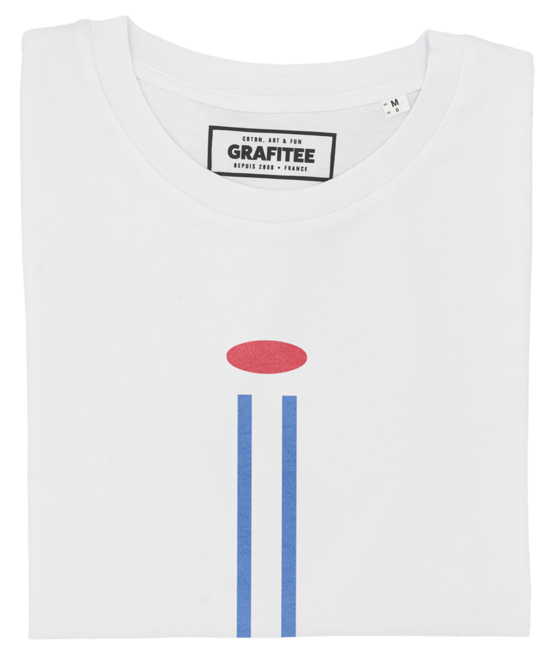 T-shirt I Comme Iniesta blanc plié