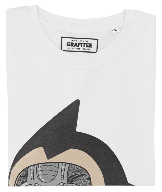 T-shirt Inside Astro Boy blanc plié