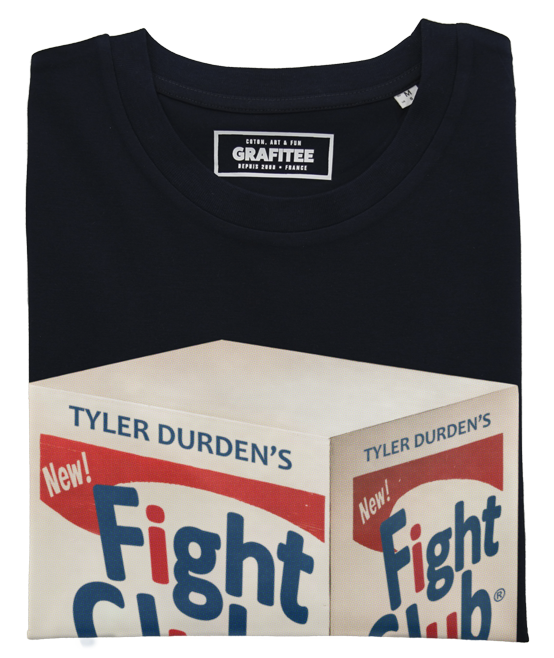 T-shirt Fight Club Soap Pads noir plié