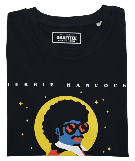 T-shirt Herbie Hancock noir plié