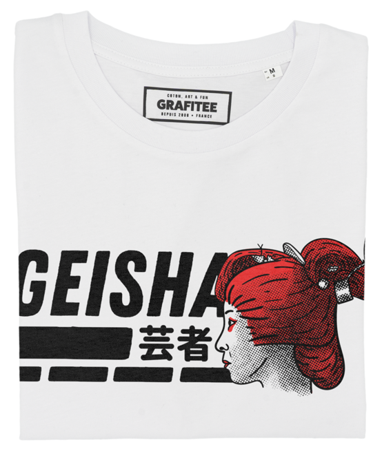 T-shirt Geiko blanc plié