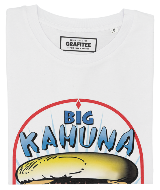 T-shirt Big Kahuna Burger blanc plié
