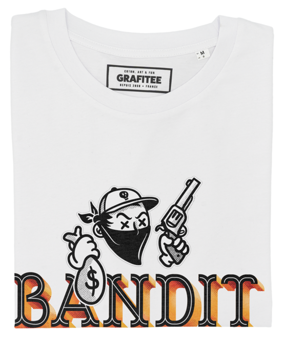 T-shirt Bandit blanc plié