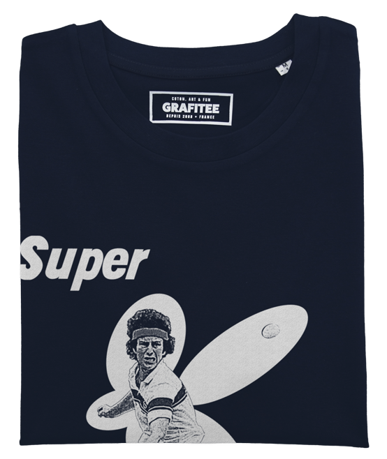 T-shirt Super Brat navy plié