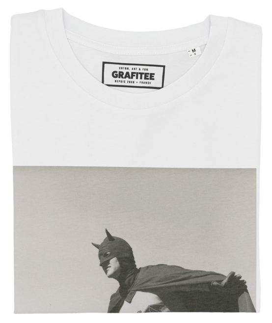 T-shirt Batman Beginner blanc plié