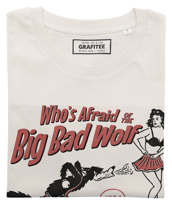 T-shirt Big Bad Wolf  plié