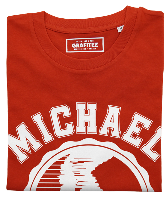 T-shirt Michael rouge plié