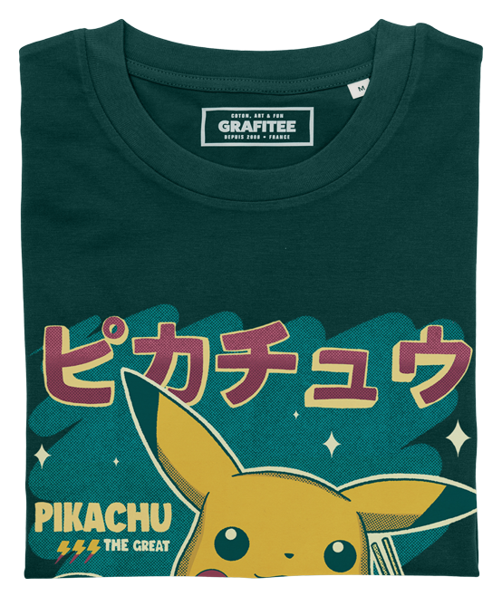T-shirt Pikachu Sushi  plié