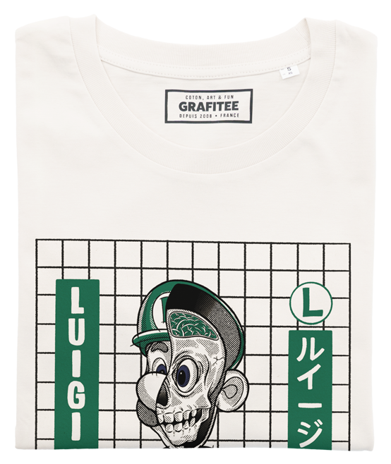 T-shirt Luigi Mio blanc cassé plié
