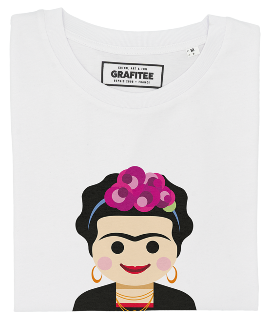 T-shirt Toy Frida blanc plié