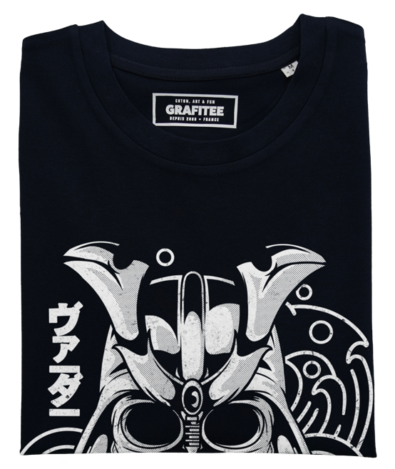 T-shirt Dark Vador Samourai noir plié