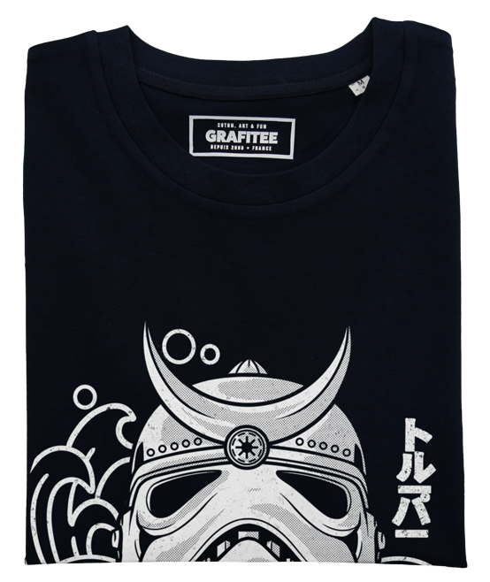 T-shirt Trooper Samourai noir plié