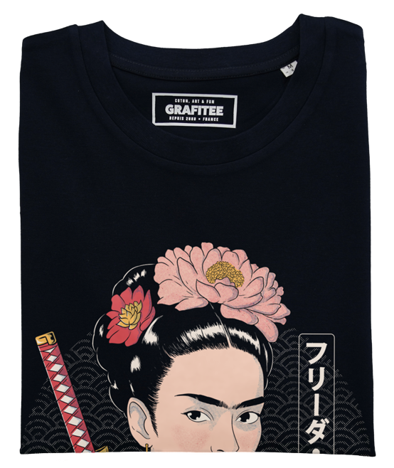 T-shirt Frida Samourai noir plié