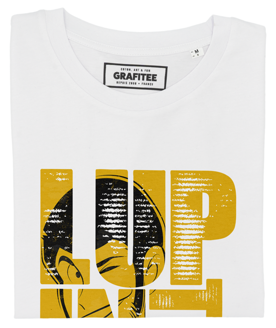 T-shirt Lupin the 3rd blanc plié