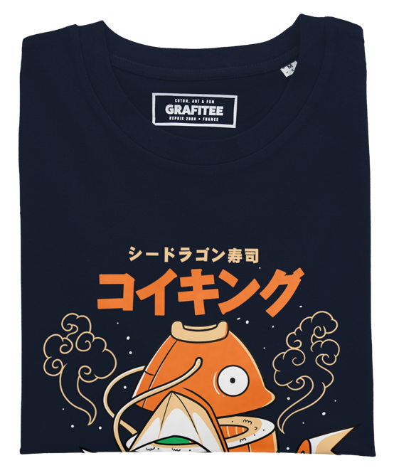 T-shirt Magicarpe Maki navy plié