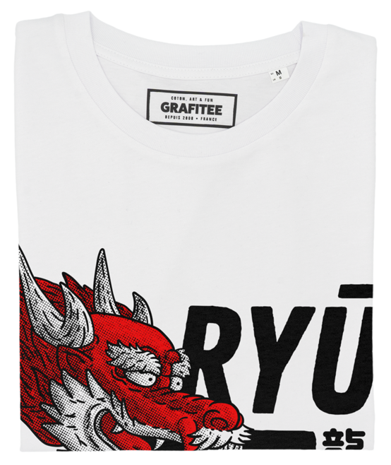 T-shirt Ryu blanc plié