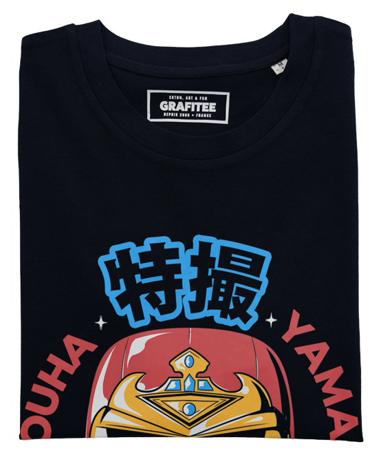 T-shirt Jiraiya Tokusatsu noir plié