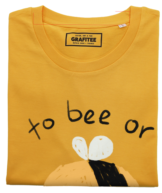 T-shirt Shakesbee jaune plié