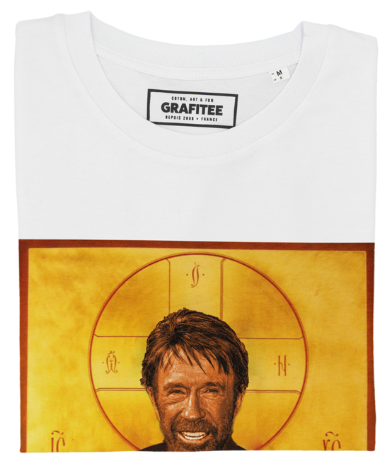 T-shirt Le Saint Chuck blanc plié