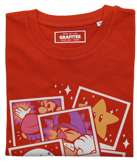 T-shirt Paparazzi rouge plié