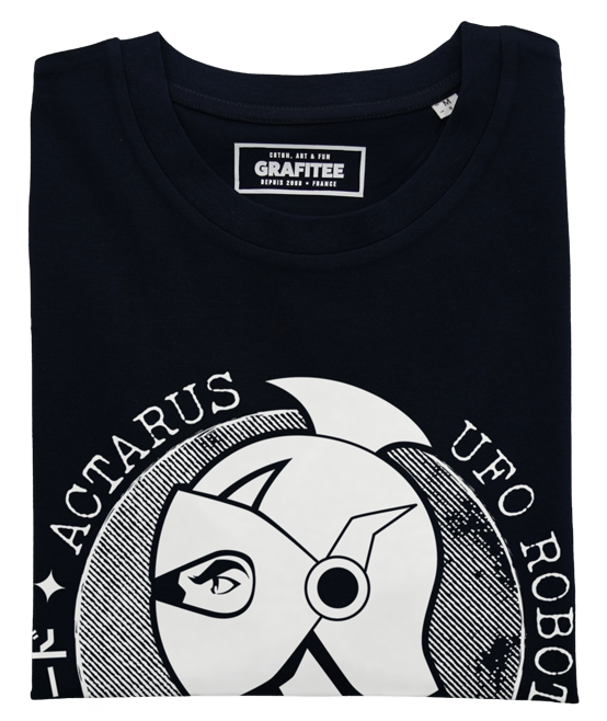 T-shirt Actarus Stamp noir plié