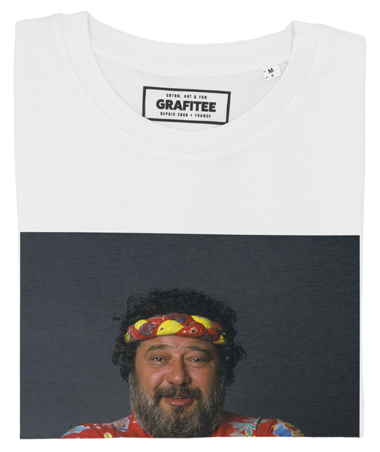 T-shirt Carlos blanc plié