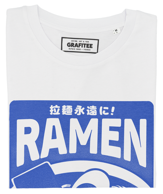 T-shirt Japan Ramen blanc plié