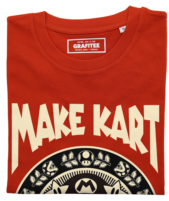 T-shirt Mario Make Kart rouge plié